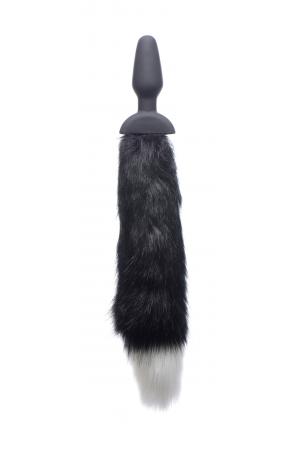 Waggerz Moving and Vibrating Fox Tail Anal Plug