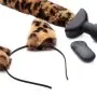 Waggerz Moving and Vibrating Leopord Tail and Ears