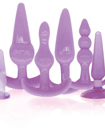 Try Curious Anal Plug Kit - Purple