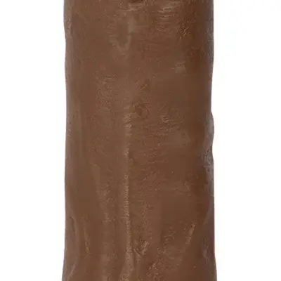 Jock 7 Inch Vibrating Dong No Balls Latte