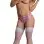 Painted Petals Crotchless Panty - Multi - Medium