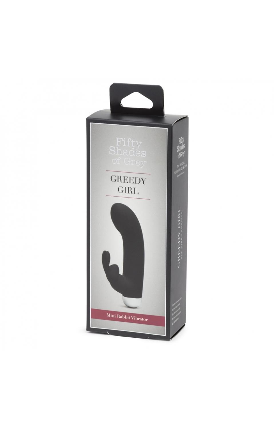 Fifty Shades of Grey Greedy Girl Mini Rabbit Vibrator - LHR-74951