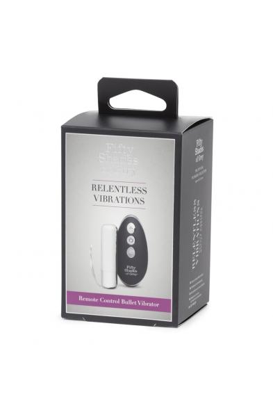 Fifty Shades of Grey Relentless Vibrations Remote Bullet Vibrator