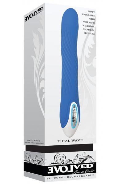 Tidal Wave Vibrator Blue