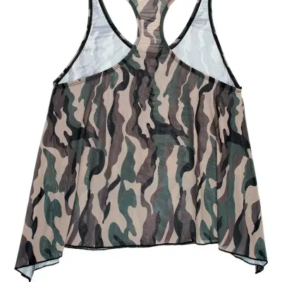 Savage Af Swing Top - Forest Camo - S/m