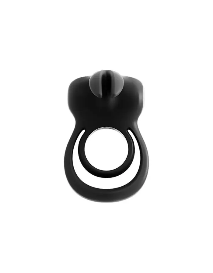 Thunder Bunny Rechargeable Dual Ring - Black Pearl