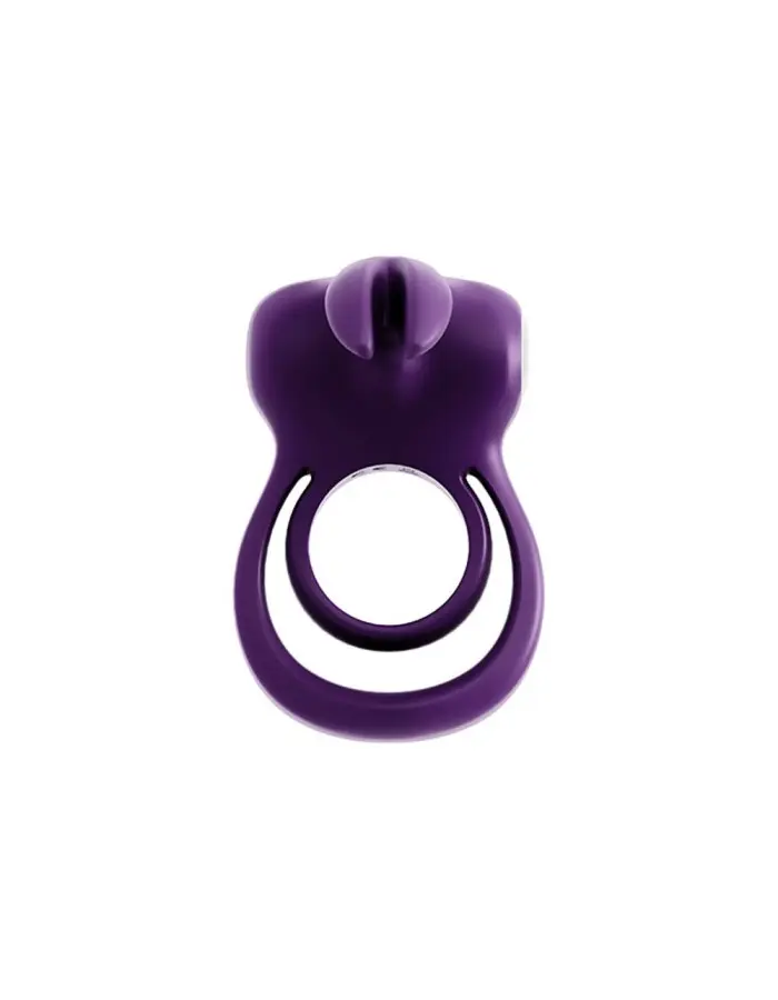 Thunder Bunny Rechargeable Dual Ring - Perfectly Purple