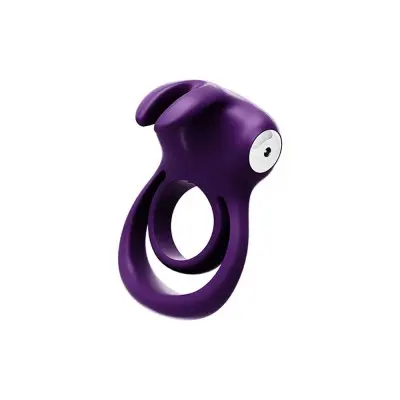 Thunder Bunny Rechargeable Dual Ring - Perfectly Purple