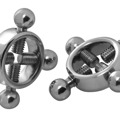 Rings of Fire Stainless Steel Nipple Press Set