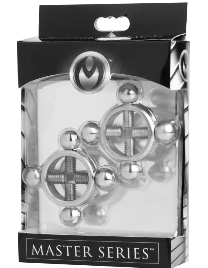 Rings of Fire Stainless Steel Nipple Press Set