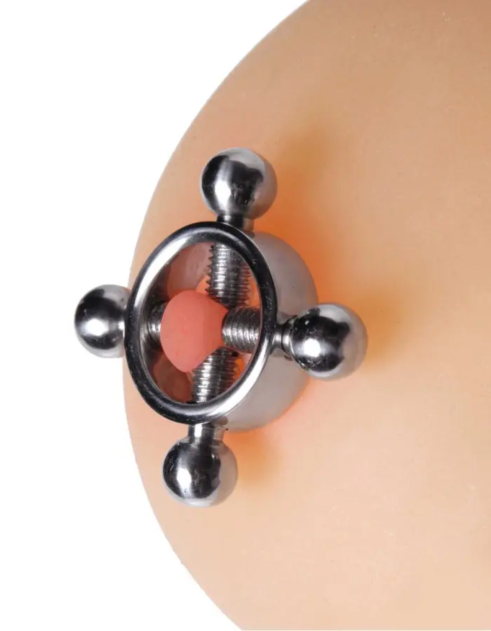 Rings of Fire Stainless Steel Nipple Press Set