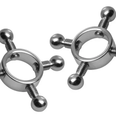 Rings of Fire Stainless Steel Nipple Press Set