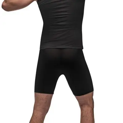 Black Nite Hoodie Tank - Black - Large