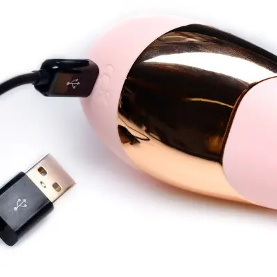 Shegasm Tickle Tickling Clit Stimulator With Suction - Pink