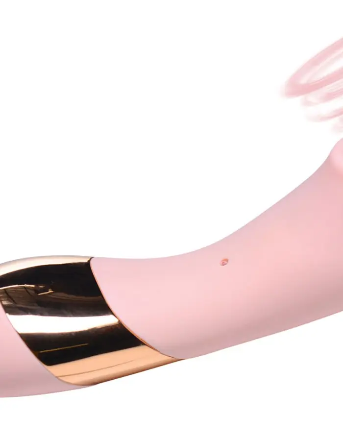 Shegasm Tickle Tickling Clit Stimulator With Suction - Pink