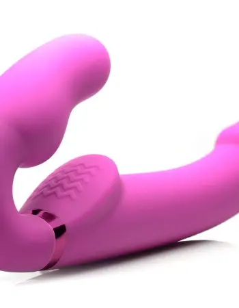 World's 1st Remote Control Inflatable Ergo-Fit Strapless Strap-On