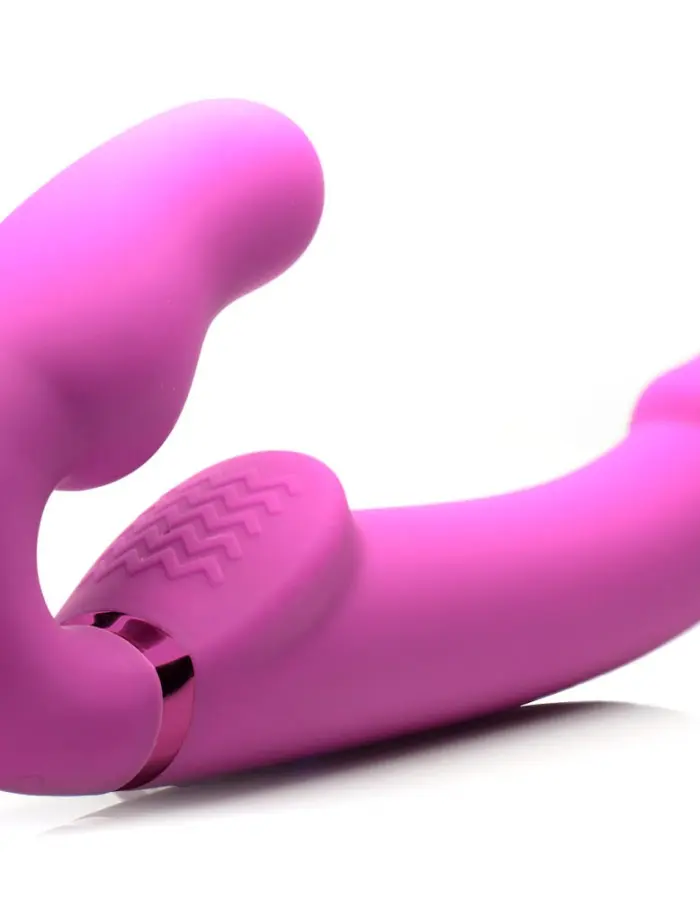 World's 1st Remote Control Inflatable Ergo-Fit Strapless Strap-On