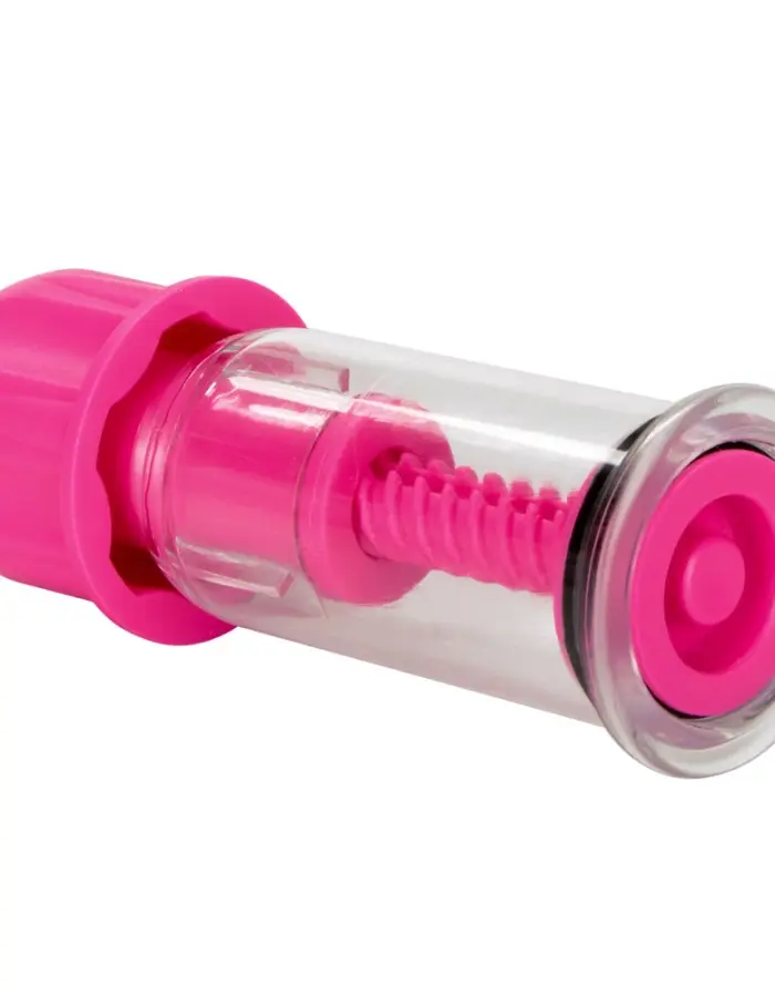 Nipple Play Vacuum Twist Suckers - Pink