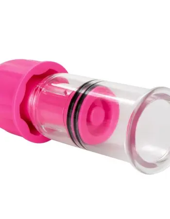 Nipple Play Vacuum Twist Suckers - Pink