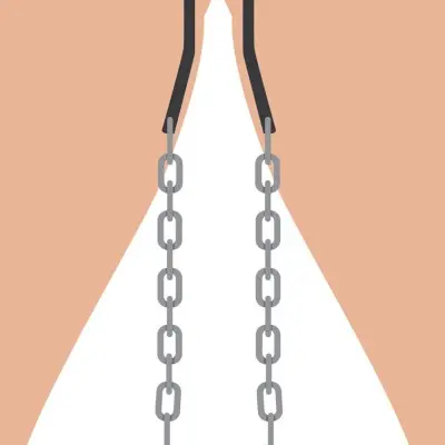 Hitch Metal Ball Stretcher With Chains
