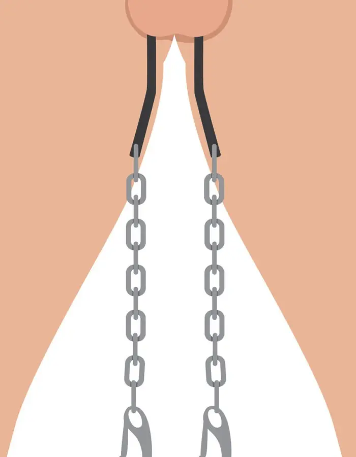 Hitch Metal Ball Stretcher With Chains