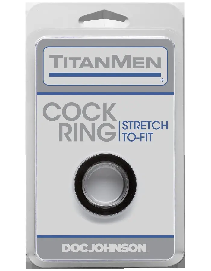 Titanmen Cock Ring - Black