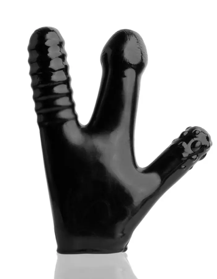 Claw Textured Glove - Black