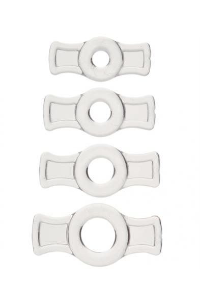 Titanmen Tools Cock Ring Set - Clear