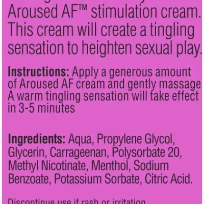 Aroused Af- Stimulation Enhancer 1.5oz