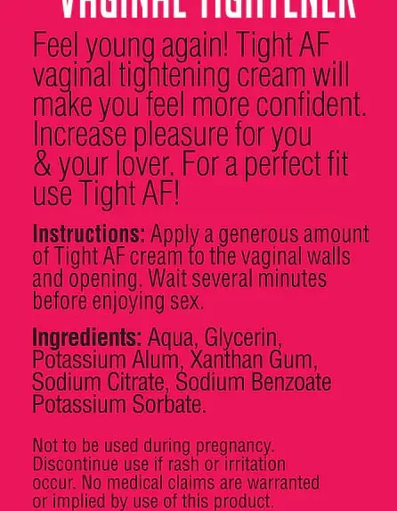 Tight Af- Vaginal Tightener 1.5oz
