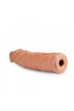 Lock on - 8 Inch Realistic Lock on Dildo - Mocha