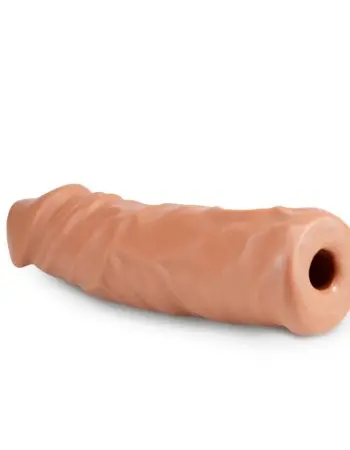 Lock on - 8 Inch Realistic Lock on Dildo - Mocha