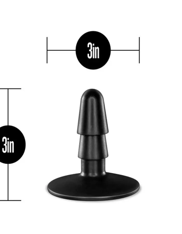 Lock on - Adapter With Suction Cup - Black