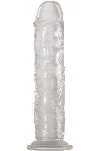 Crystal Clear 8 Inch Dong