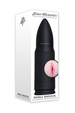 Shell Shock Rechargeable Vibrating Stroker