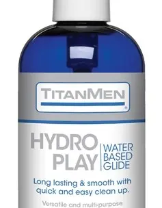 Titanmen Hydro Play Water Based Glide - Bulk - 8 Fl. Oz.