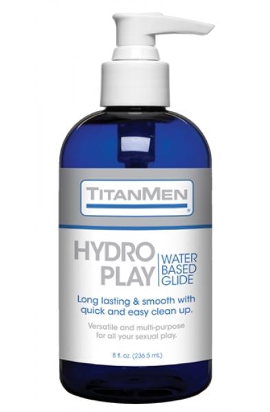 Titanmen Hydro Play Water Based Glide - Bulk - 8 Fl. Oz.