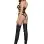 Bralette and Garter Panty - One Size - Black