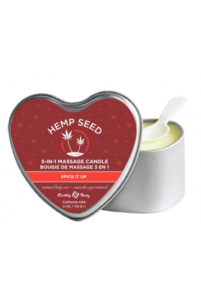 Heart Candle 3-N-1 Spice It Up 4 Oz