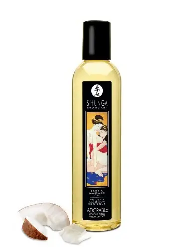 Massage Oil Coconut 8 Fl Oz 250ml