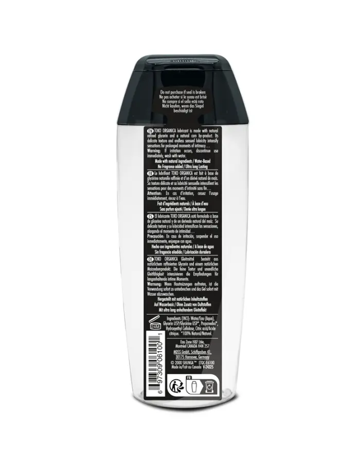 Toko Organica Personal Lubricant - 5.5 Fl. Oz.