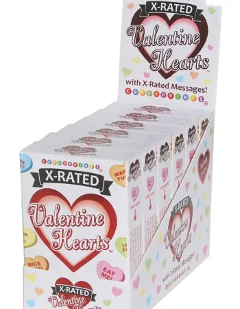 X-Rated Valentine's Heart Candy - 6 Count Display