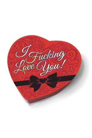 I f'n Love You - Heart Boxed Chocolates