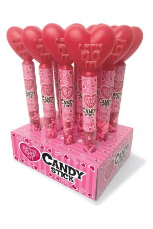 Let's Do It Candy Stick Display - 12 Count