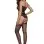 Bralette Garter and Panty - One Size - Black