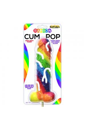 Rainbow Cum Pops Lollipop