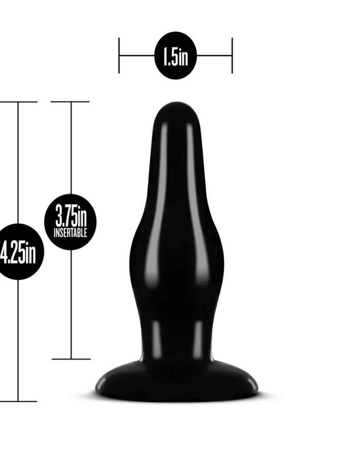 Anal Adventures - Pleasure Plug - Black