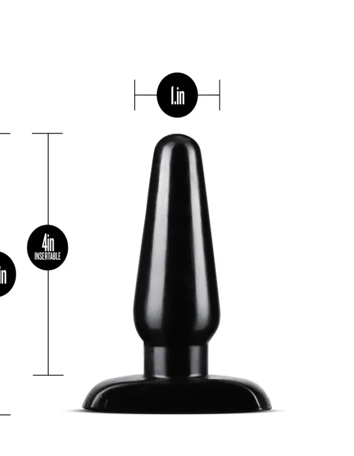 Anal Adventures - Basic Plug Kit - Black