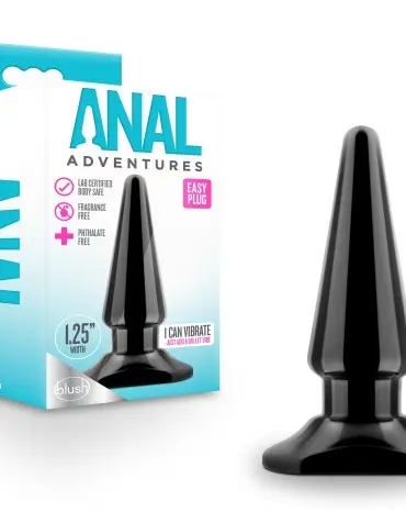 Anal Adventures - Easy Plug - Black