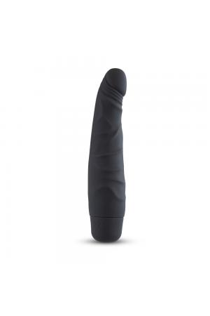 Silicone Willy's - Slim - 6.5 Inch Vibrating Dildo - Black